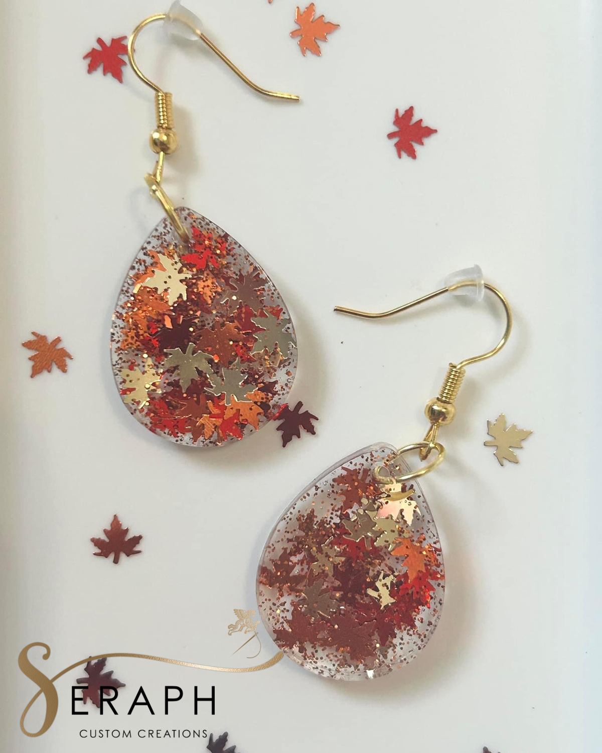 Glitter Fall Earrings