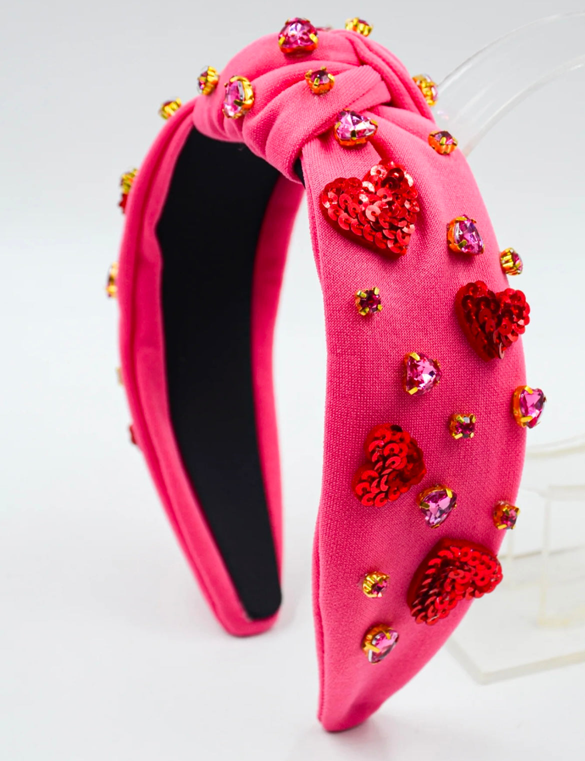 Valentine’s Headband with Hearts