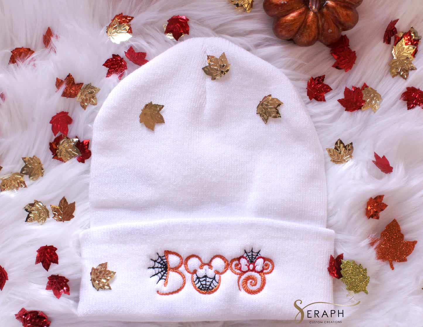 Halloween "Boo" Beanie