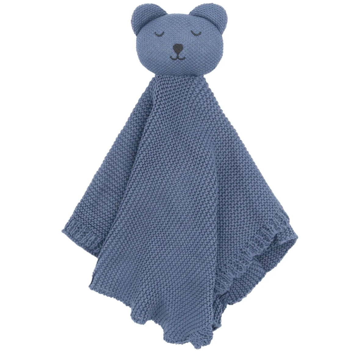 Knit Blanket with Bunny