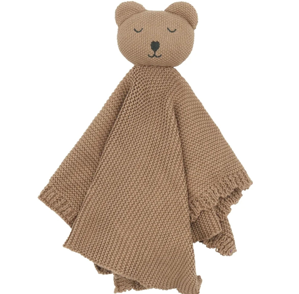 Knit Blanket with Bunny