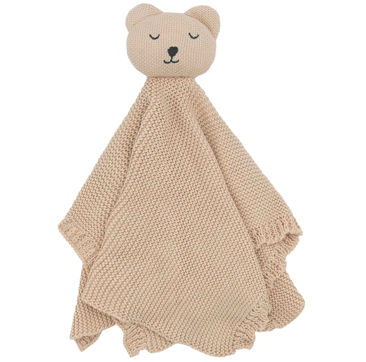 Knit Blanket with Bunny