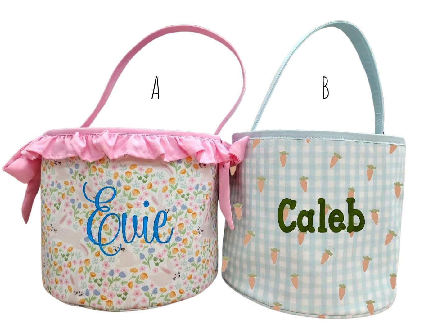 Carrots & Floral Baskets