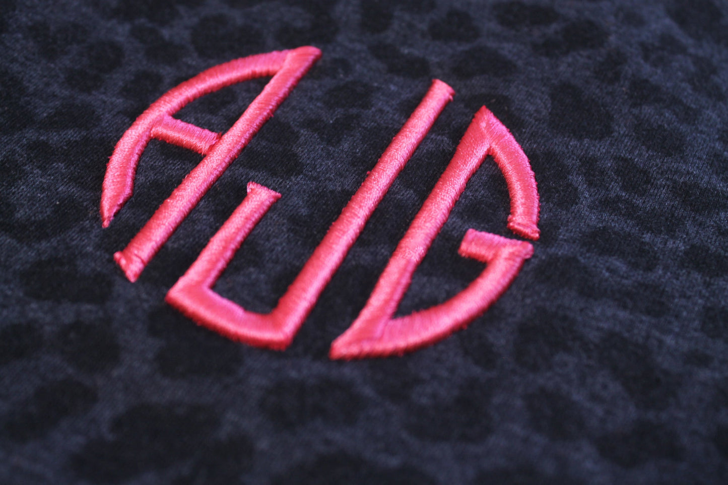 Cheetah Tee - Puff Monogrammed