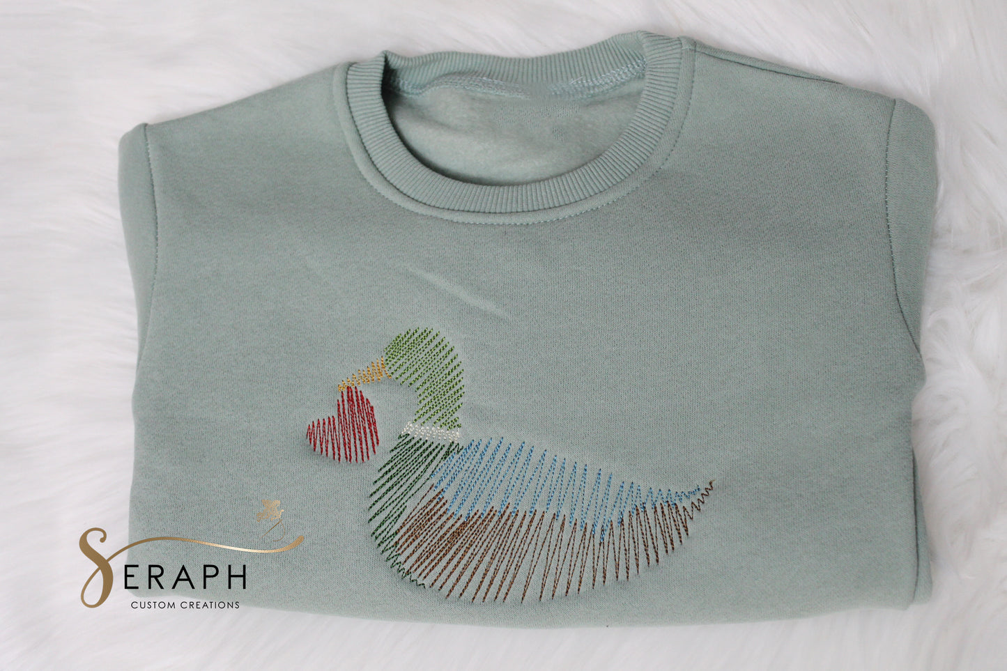 Valentine's Mallard Sweatshirt / Tee (Children/Youth)