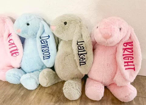 Personalized Bunnies - 16"