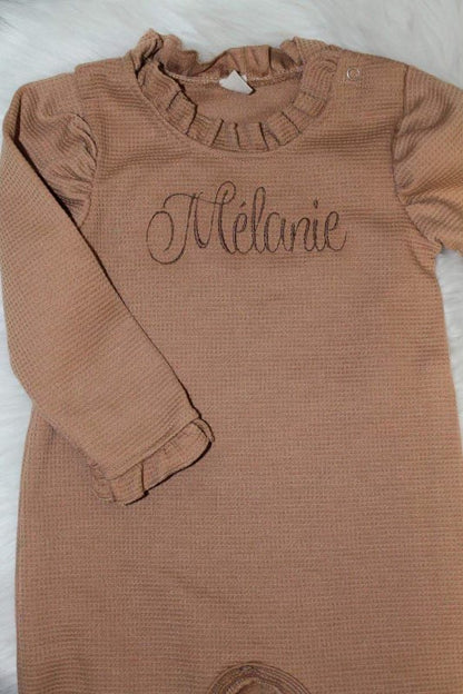 Waffle Knit Romper