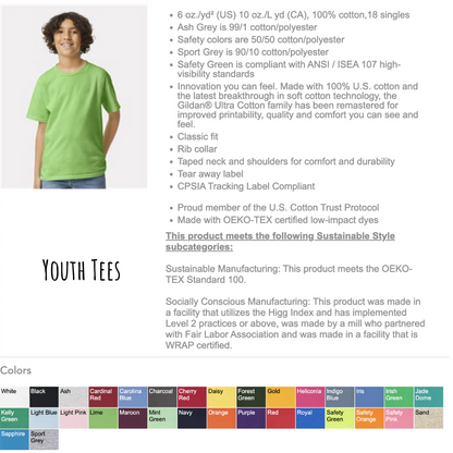 Valentine's Mallard Sweatshirt / Tee (Children/Youth)