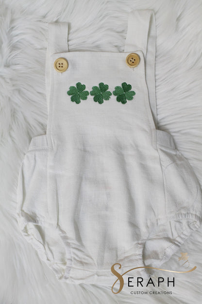 Shamrock Trio Romper