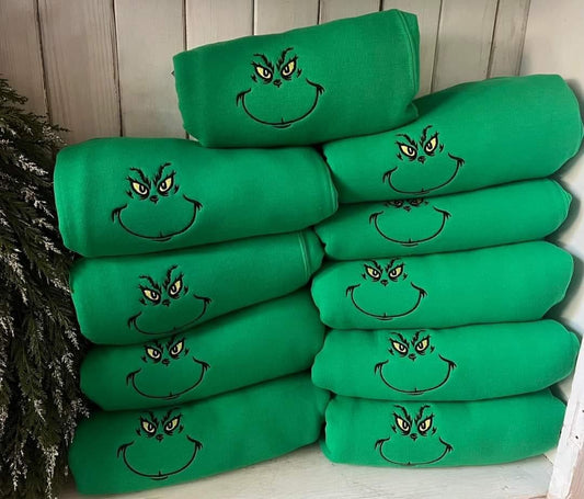 Green One ~ Smile Sweatshirt