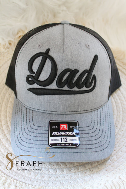 Dad Hat - 3d Puff Embroidered