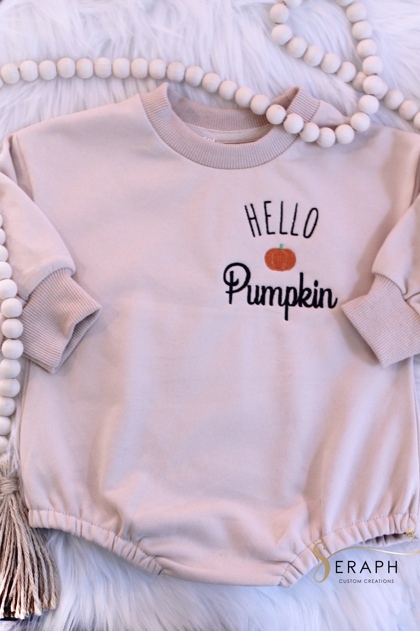 Hello Pumpkin Bubble Sweatshirt