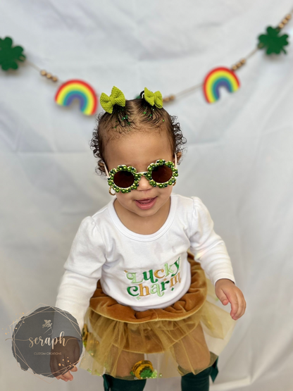 Over the top Skirted Bummy - St Patty’s
