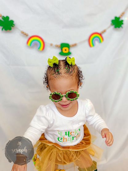 Over the top Skirted Bummy - St Patty’s