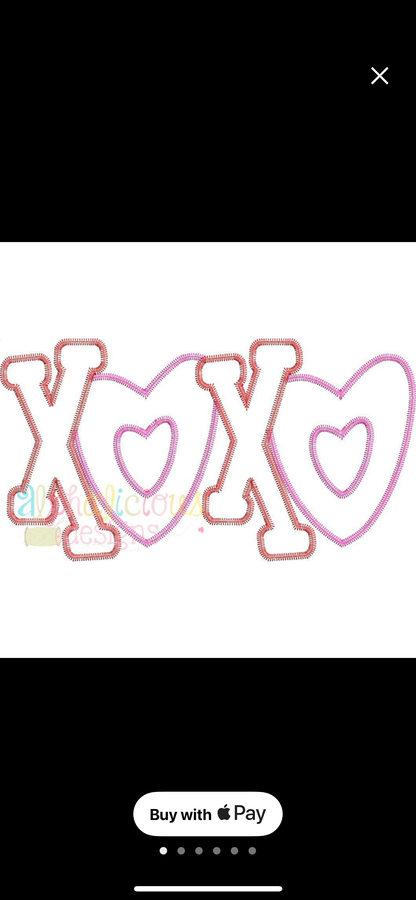 XoXo Appliqué Sweatshirt
