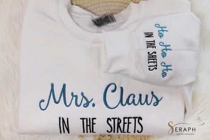 Mr/Mrs Claus in the Streets