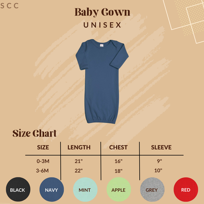 Personalized Baby Gowns