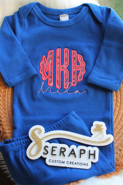 Personalized Baby Gowns
