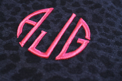 Cheetah Tee - Puff Monogrammed
