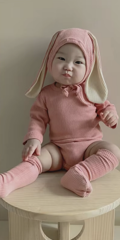 Bunny Outfits with Socks / Fluffy Tails (Preorder)